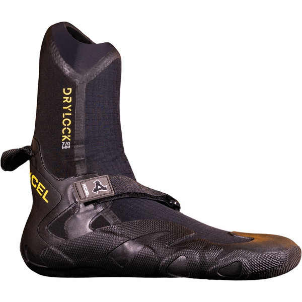 2026 Xcel Drylock 7mm Round Toe Wetsuit Boots ACV79819 - Black / Grey